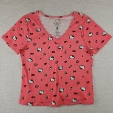 Hello Kitty by Sanrio 2025 Girls Youth Top Sz XL Jammys Pajamas Lounge Ware
