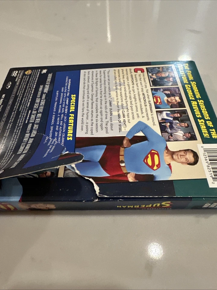 The Adventures of Superman The Complete 5th and 6th Seasons (DVD, 2006, FS) READ - Image 3 of 4