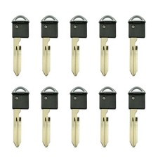 New Emergency Uncut Key Blade Wo Chip Replacement For Nissan Infiniti 10 Pack
