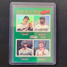 🔌IU 2026 TOPPS HERITAGE BASEBALL CHROME GREEN REFRACTOR /99 RC MELTON CORTES