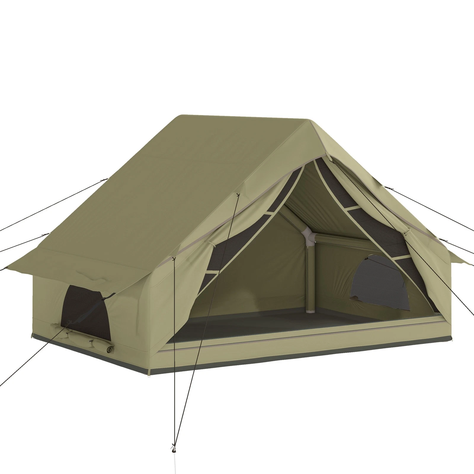 Outsunny Inflatable Tent Waterproof for 2-4 Person, Green
Opens in a new window or tab