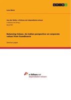 Lena Meier | Balancing Values. An Indian Perspective On Corporate Values From...
