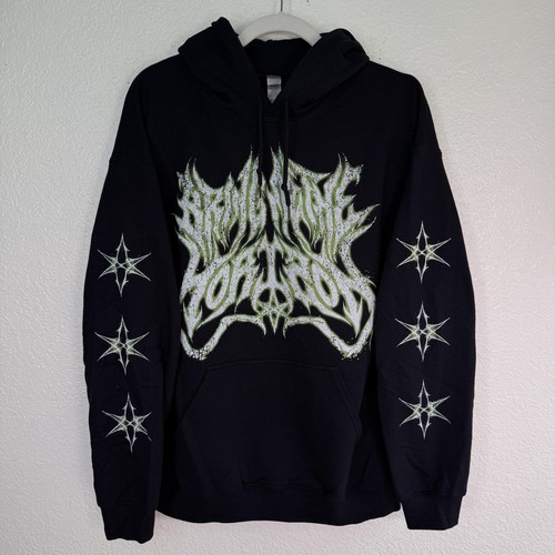 Bring Me To The Horizon Hoodie Mens Large 2023 Tour Sweater Metal Band Music L
