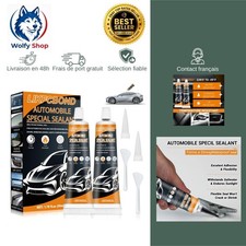 Colle noire étanchéité voiture joints vitres carrosserie phares 100 ml