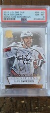 2017 Upper Deck THE CUP ALEX OVECHKIN GOLD SIGNATURE RENDITIONS 🔥🔥 Ultra Rare