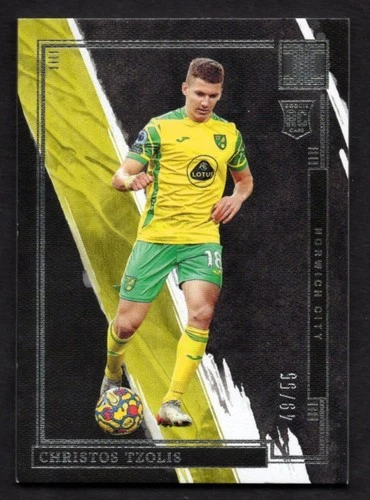 Christos Tzolis 2021-22 Panini - Impeccable Soccer RC /55