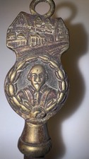 Vintage Brass Toasting Fork William Shakespeare 46cm