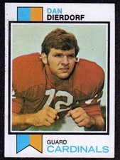 1973 Topps #322 Dan Dierdorf St. Louis Cardinals HOF Football ROOKIE Card EX/NM. rookie card picture