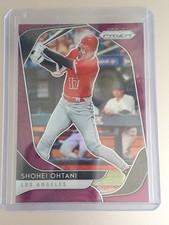 Shohei Ohtani 2020 Panini Prizm Purple Prizm
