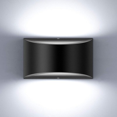 LED Wall Sconce Light Indoor, Black Wall Lights, Dimmable
