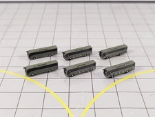 6x Military PASSENGER COACH/BUSES Aircraft Airport GSE Set Models 1:500 Scenery