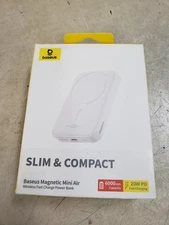 Baseus Slim Magnetic Mini Air Portable Charger 6000mAh