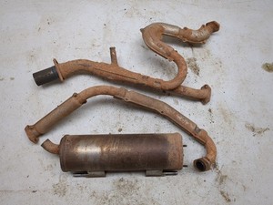 14-24 Kawasaki TERYX4 KRT 800 Exhaust Muffler & Head Header Pipes