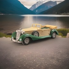 H0 1:87 Praline | Horch 853A  | beige grün |  offen Cabrio |  Oldtimer | EVP
