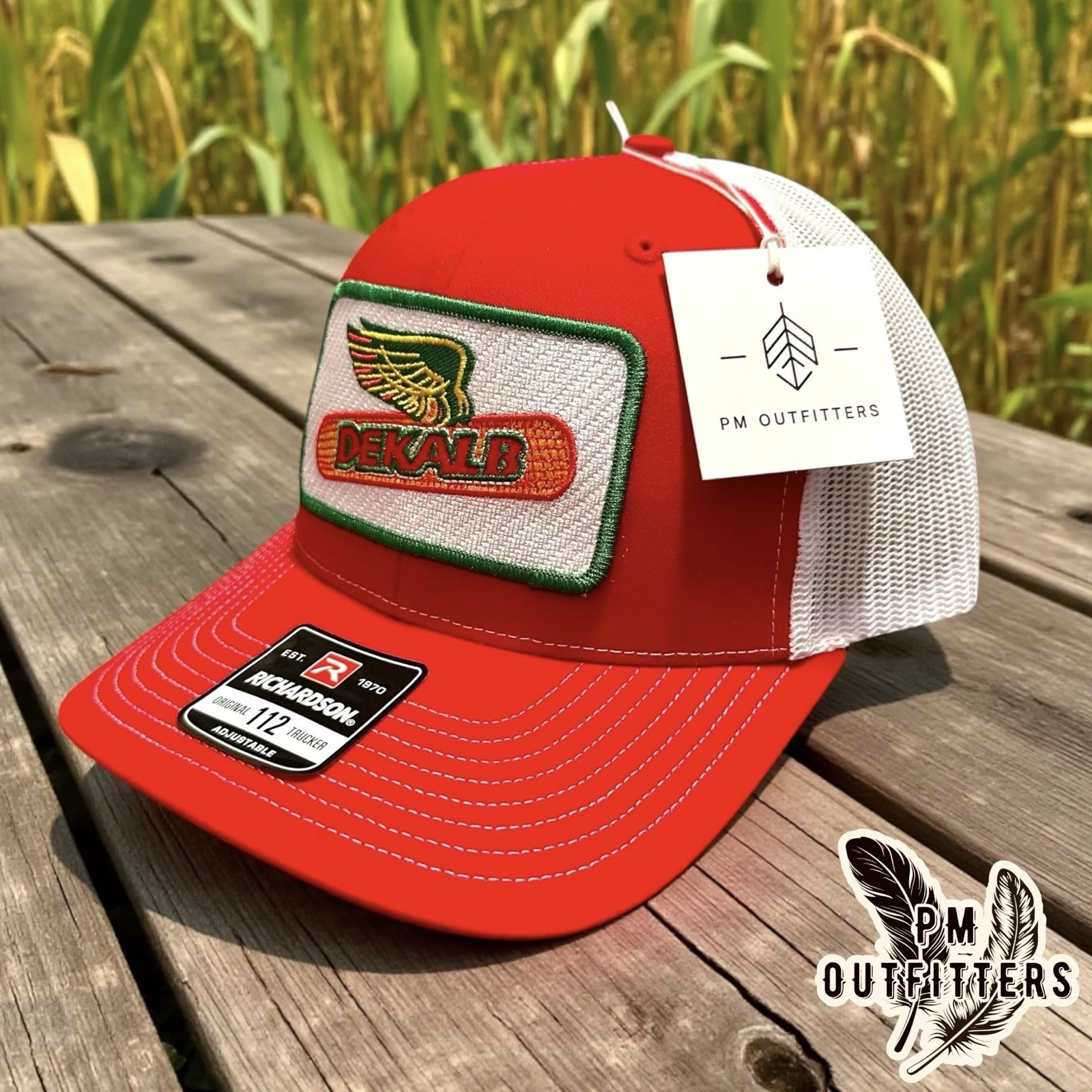 Retro DeKalb Patch Red & White Richardson 112 Trucker Hat | Vintage Farm Seed
Opens in a new window