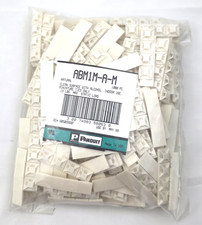 Bag of 1000 Panduit ABM1M-A-M Miniature Adhesive Cable Tie Mounts 1/2" x 1/2"
