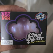 Schylling Nee Doh Cloud Pleaser Soft Doh Squish Tactile Squeeze Toy Purple