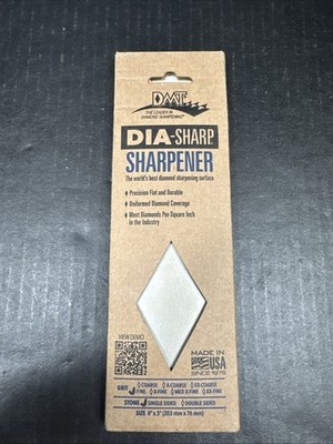 DMT D8F Dia-Sharp Bench Stone, Fine, Single Sided, 8 x3 , New!