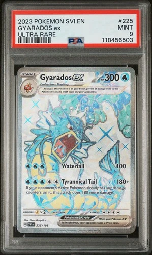 PSA 9 Gyarados ex 225/198 SV01: Scarlet & Violet Base Set Holo