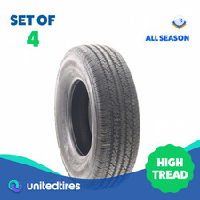 Set Of 4 Used Lt 24575r16 Bridgestone V-steel Rib 265 120116s - 14-1532