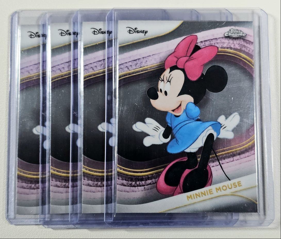 Minnie Mouse 2025 Topps Chrome Disney #28 Base Price Guide