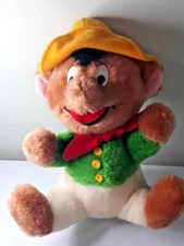 Vintage 1971  Speedy Gonzales Warner Brothers  Mighty Star Plush Stuffed Animal