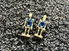 Lego Star Wars Battle Droid Pilot Blue Body, Lot of 2