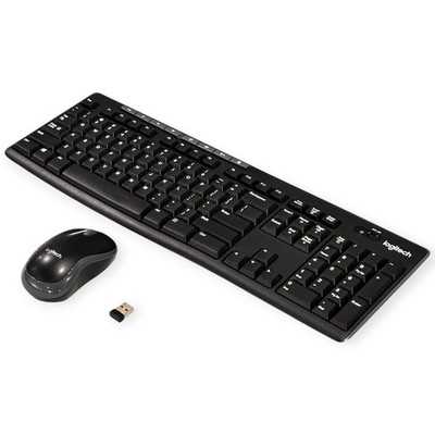 Logitech K270 Keyboard & M185 Mouse Wireless Combo with Receiver