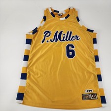 P Miller Basketball Jersey Mens Large Asphalt Classics 6 1989 Hip Hop 90s