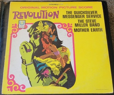 OMS-REVOLUTION-QUICKSILVER MESSENGER SERVICE-THE STEVE MILLER BAND-1968 VINYL LP