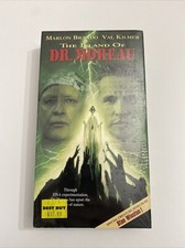 Brand New Sealed The Island of Dr. Moreau VHS 1996 Vintage Horror Film Sci Fi