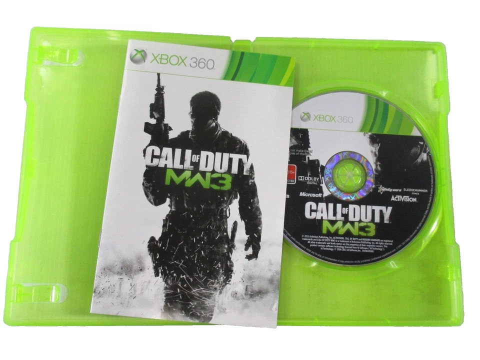 Call Of Duty MW3-4 Modern Warfare-Black Ops XBOX 360 MA15+ PAL R4 Activision - Image 4 of 4