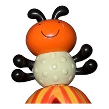 Vintage BATTAT Toy Bug Ant Rattle Bells Musical Noisy Tambourine    Toddler Band  