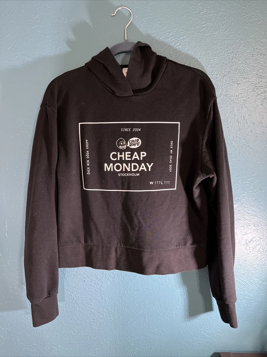 Cheap monday cheap black hoodie