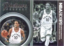 DEMAR DEROZAN  RAPTORS  2018-19 HOOPS PICTURE PERFECT INSERT #PP-25
