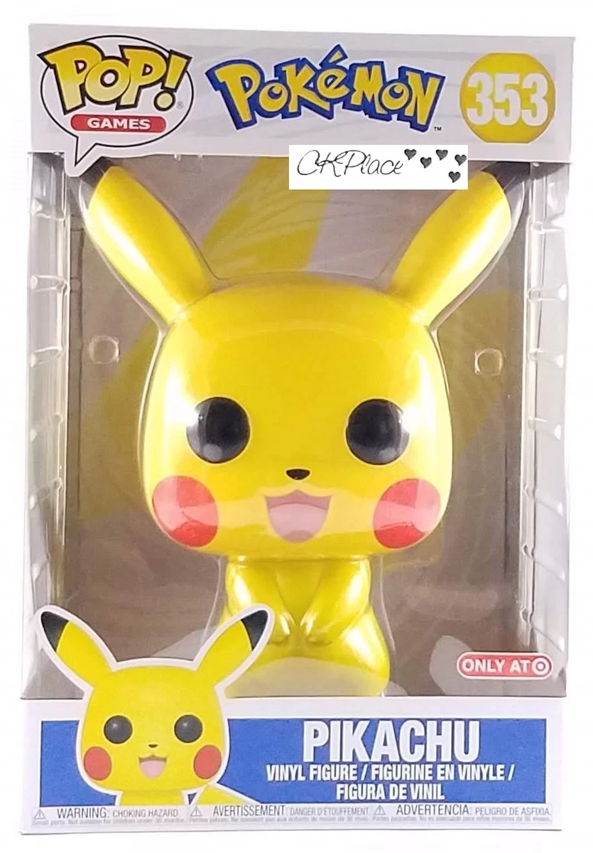 Funko Pop! Games Pokemon Pikachu 10 inch Target Exclusive Figure #353 - US