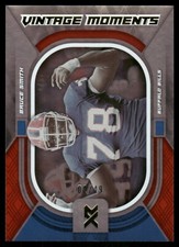 2021 Panini XR #VM-20 Bruce Smith Vintage Moments Orange