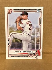 Jacob Steinmetz 2021 Bowman Draft Paper Lot of 20 Cards BD-83 Diamondbacks