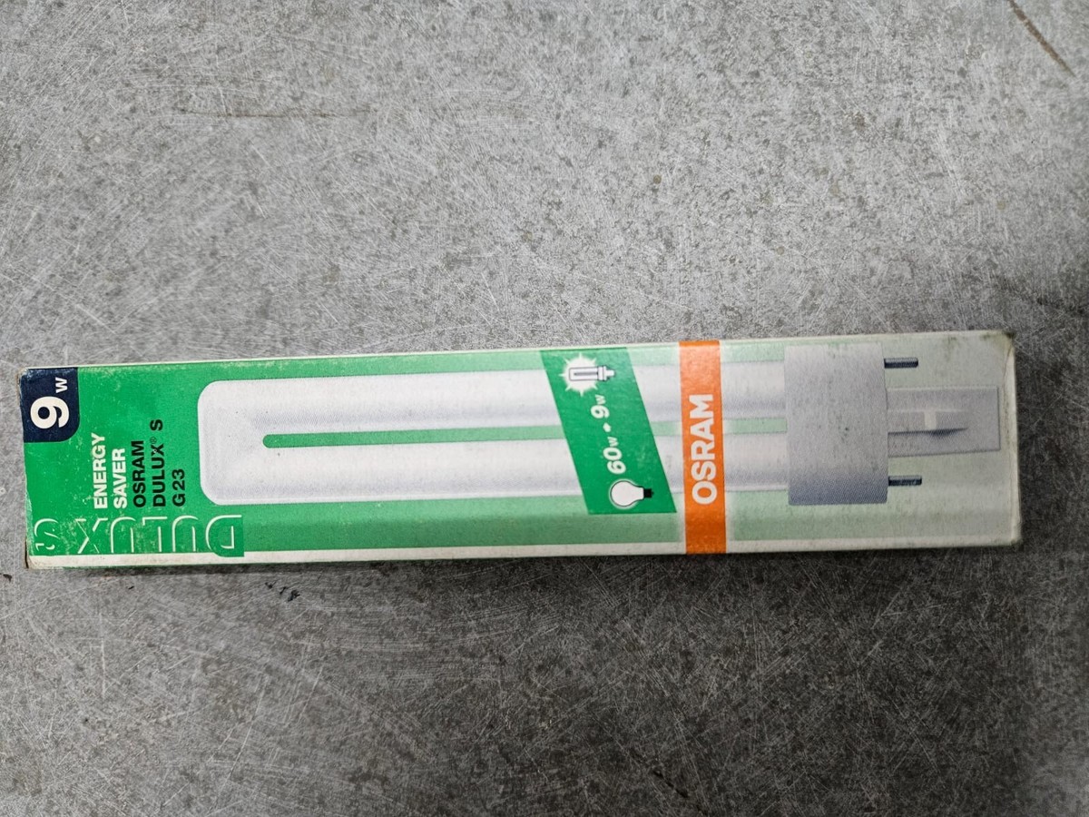 Osram 9W/21-840 Dulux S G23 Cool White Pack of 10 | eBay
