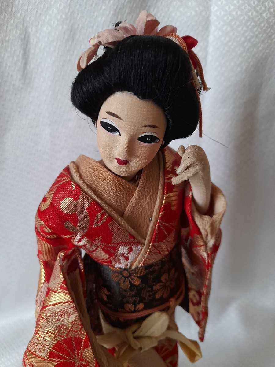 Set di vestiti giapponesi per bambole da 17 cm e 15 cm, kimono