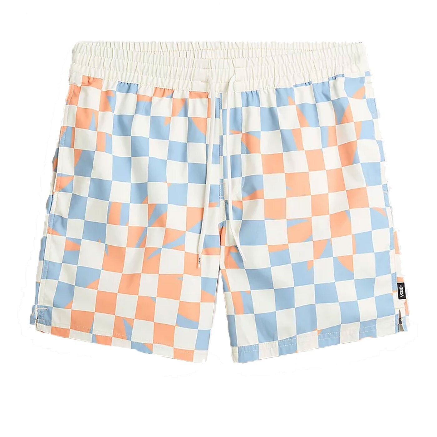 Совершенно Новые мужские кроссовки Vans Primary Checkboard Эластичные Бордшорты Marshmallow пыльно-синего цвета 4990₽