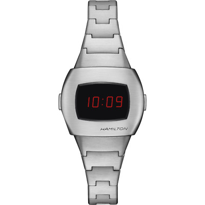 Hamilton American Classic PSR 74 Digital Quartz Red Dial Women Watch H52304130