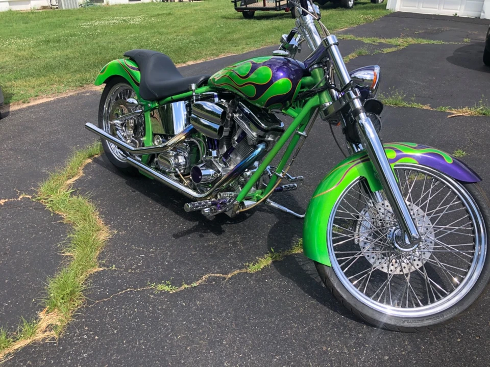 2002 Custom Built Motorcycles Chopper  - Image 2 of 4