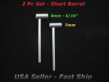 2 Pc Truss Rod Wrench Set, Possible Fit for PRS Ibanez Gibson 7mm 8mm 5/16" 