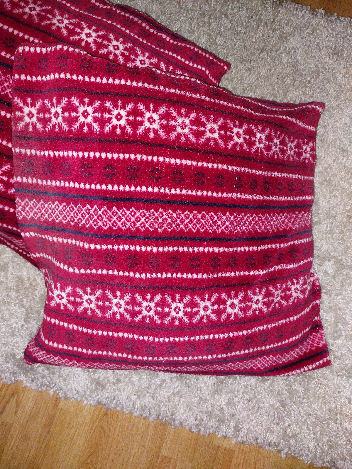 Christmas Cushion Covers X 2 (RED). eBay
