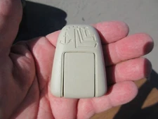 03-08 Jaguar S-Type X200 Rear Child Seat Anchor Cover Trim ADX 1X43613D78AD OEM