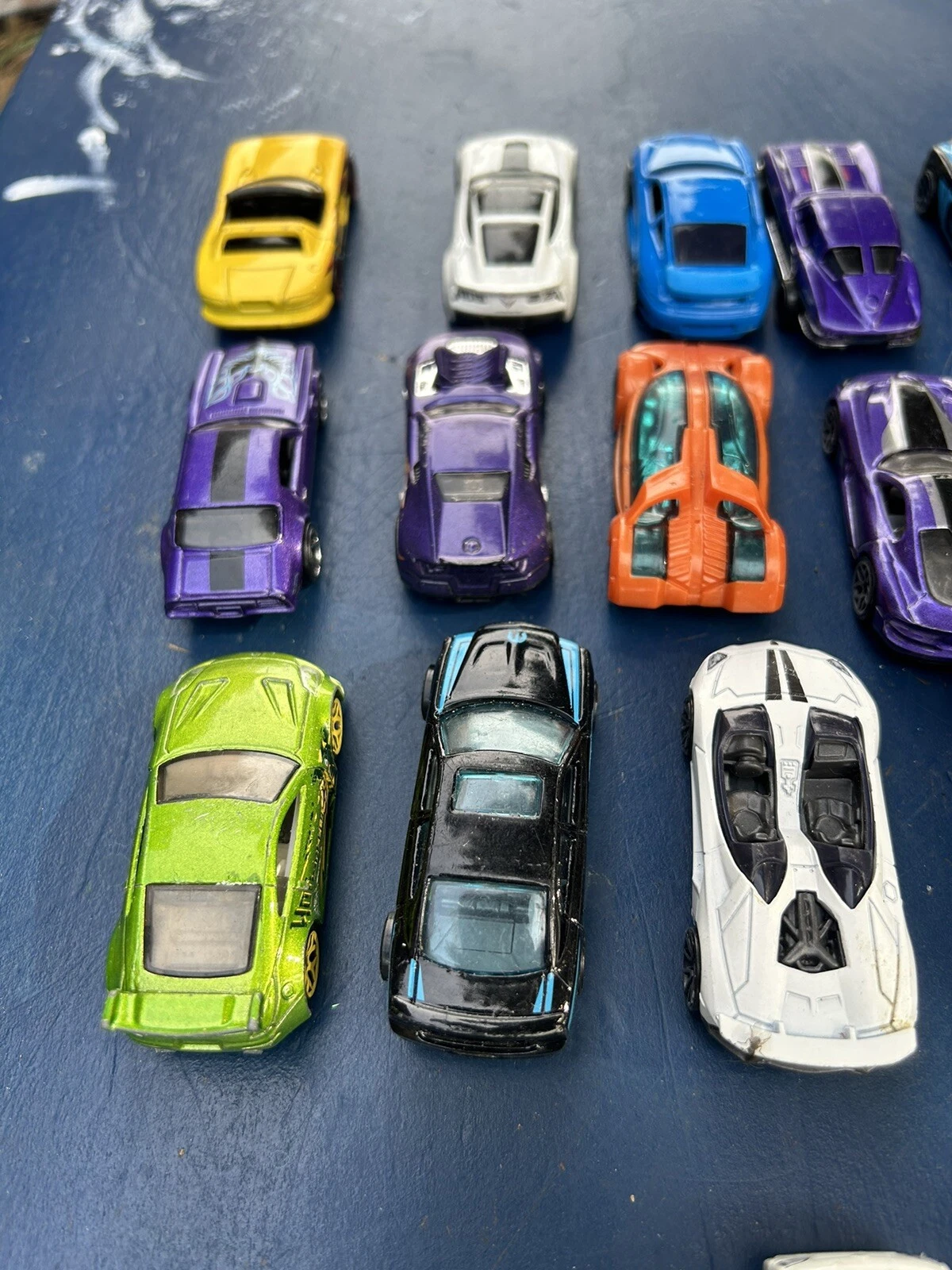  lote hot wheels metal fundido veículos de brinquedo usado 