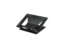 Image of Fellowes 8038401 Designer Suites Laptop Riser, 13 1/8 x 11 1/8 x 4, Black