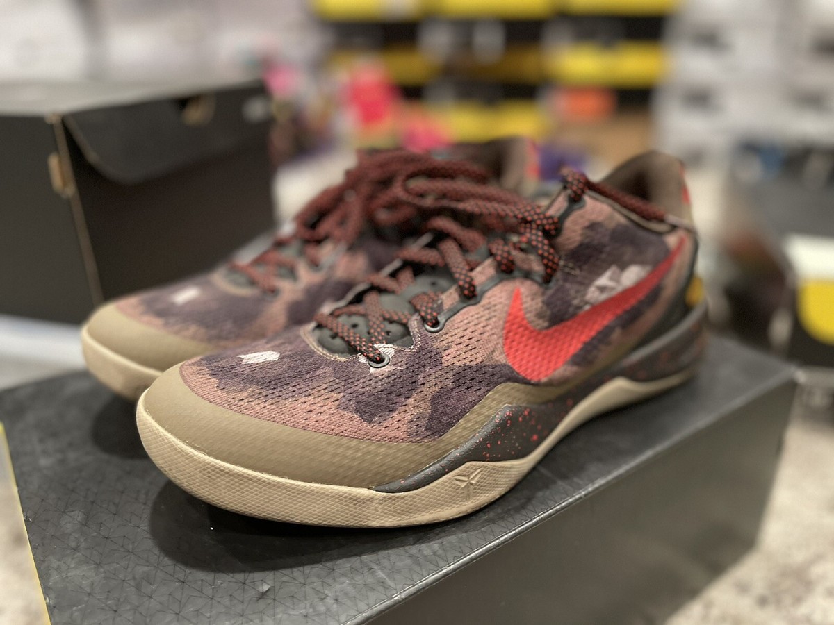 NIKE Kobe Bryant 8 VIII SYSTEM Python Basketball Sz 9.5 Squadron