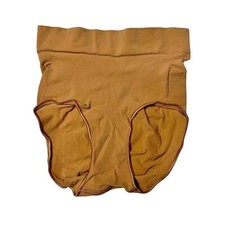 NEW Skims Seamless Sculpt Mid Waist Brief Ochre Women  s S/M